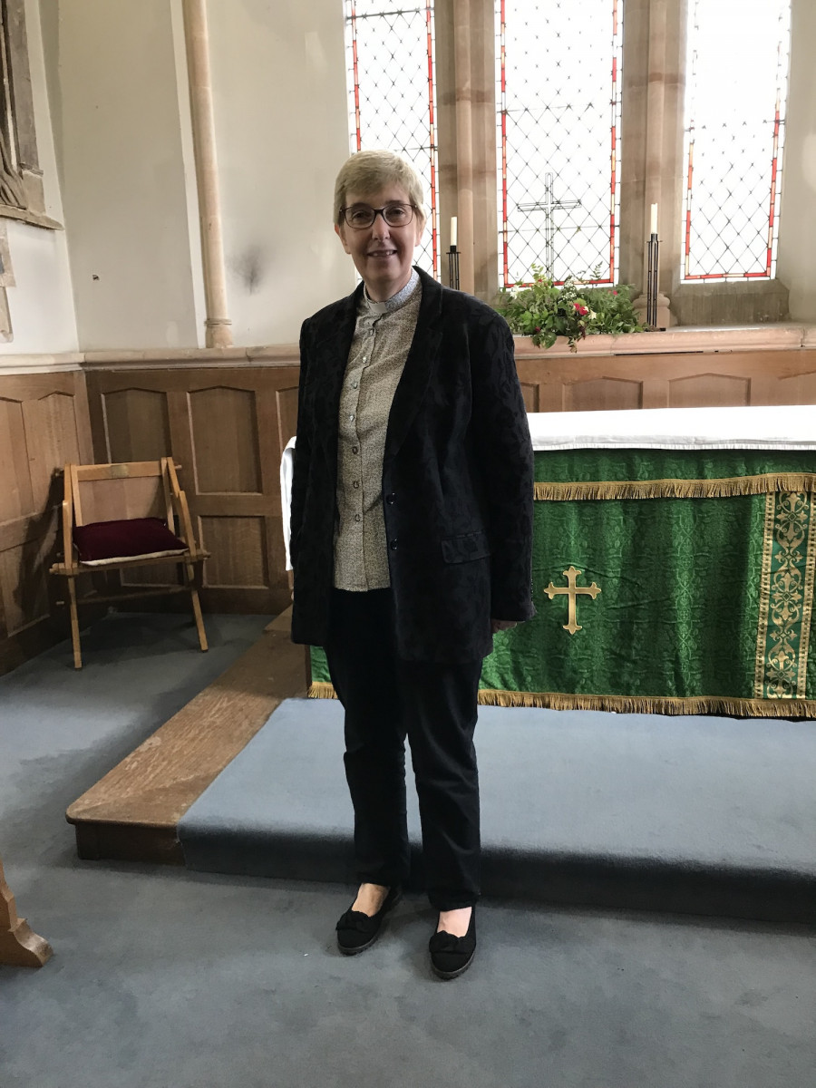 Revd. Sandi Wickens, Priest-in-Charge